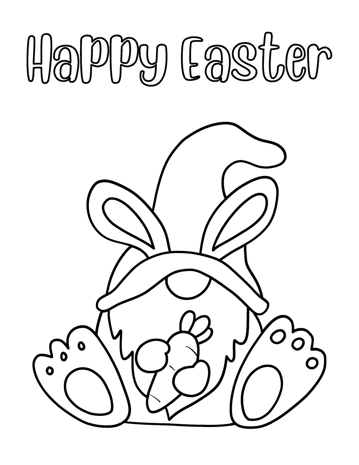 Easter Coloring Pages (Free PDF Printables) 80