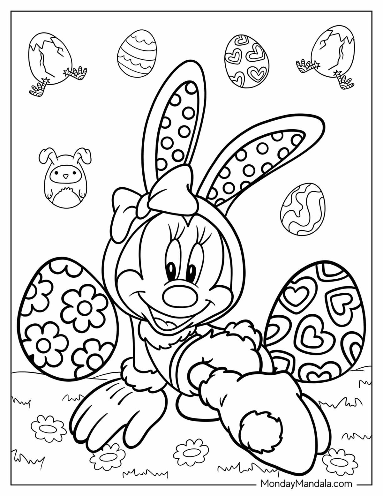 Easter Coloring Pages (Free PDF Printables) 84