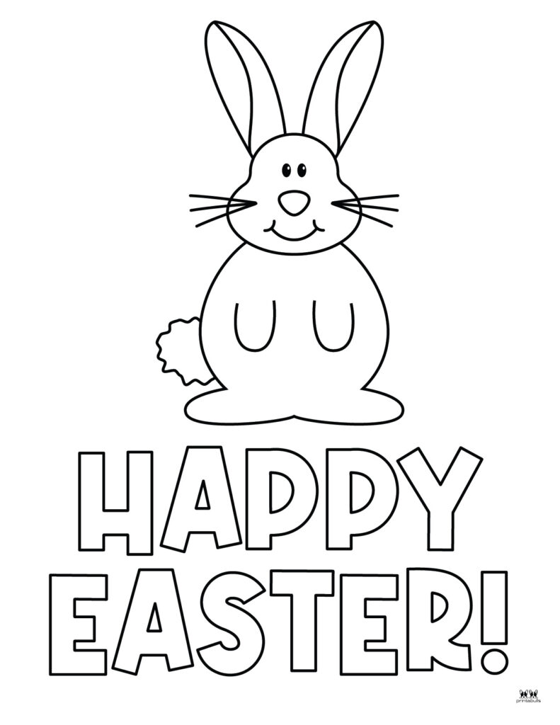 Easter Coloring Pages (Free PDF Printables) 95