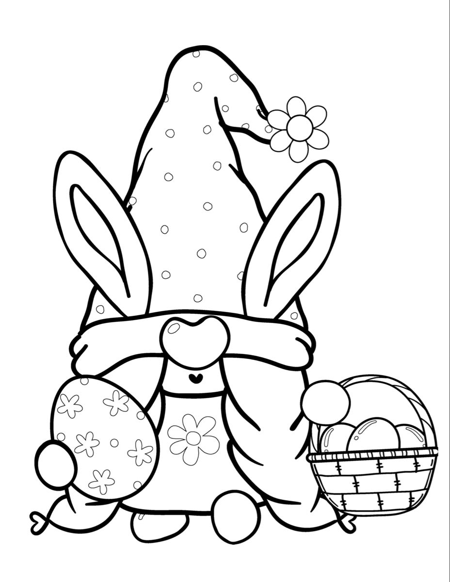 Easter Coloring Pages (Free PDF Printables) 98