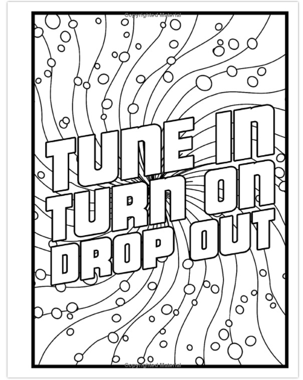 Get Trippy with 120+ Stoner Mushroom Coloring Pages 16