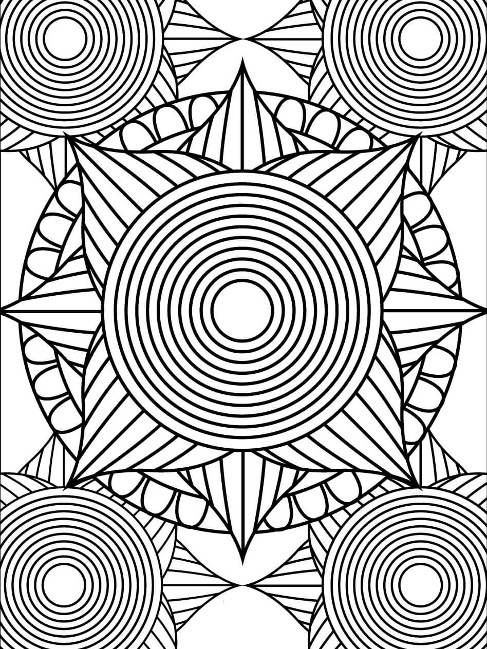 Get Trippy with 120+ Stoner Mushroom Coloring Pages 42