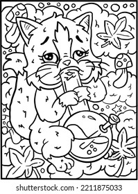 Get Trippy with 120+ Stoner Mushroom Coloring Pages 48