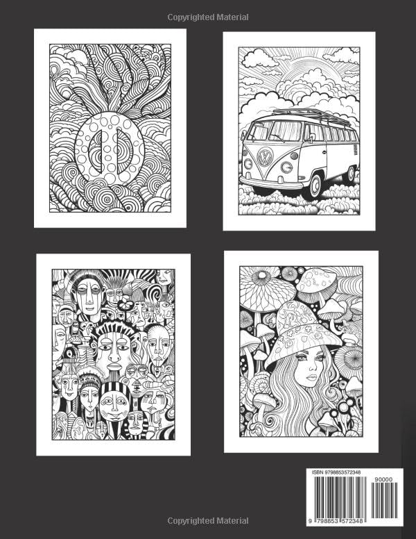 Get Trippy with 120+ Stoner Mushroom Coloring Pages 71