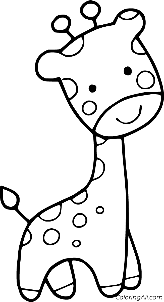 Giraffe Coloring Pages Free Printable 103