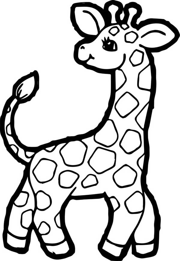 Giraffe Coloring Pages Free Printable 108