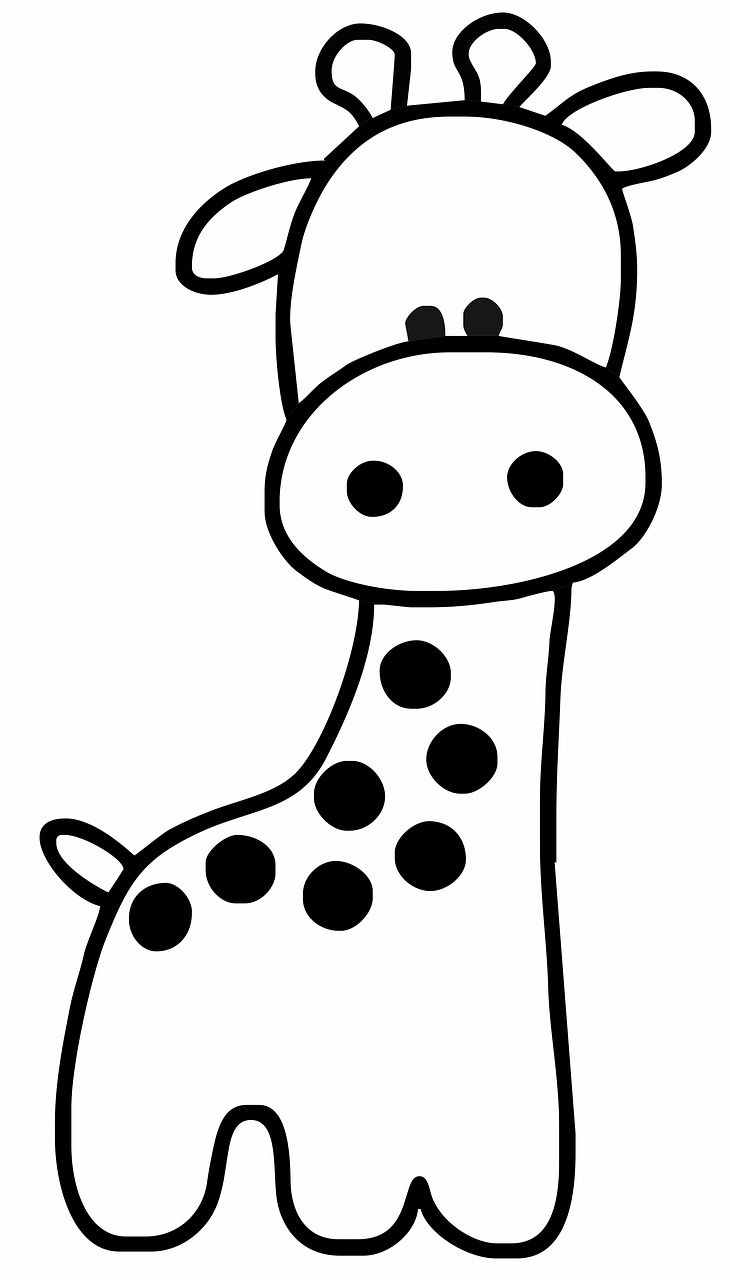 Giraffe Coloring Pages Free Printable 115