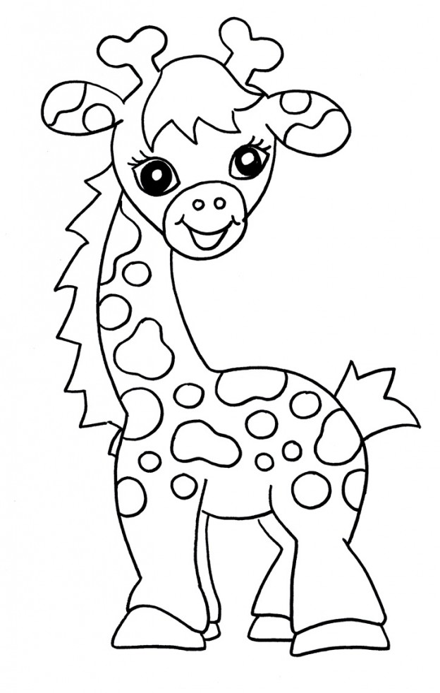 Giraffe Coloring Pages Free Printable 127