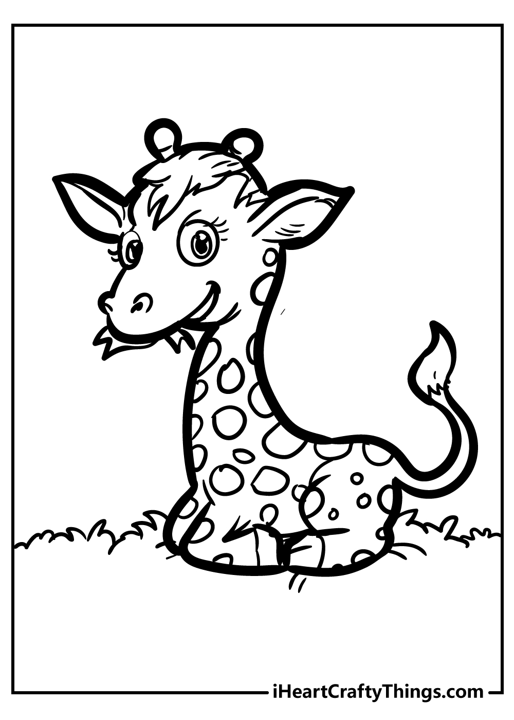 Giraffe Coloring Pages Free Printable 139