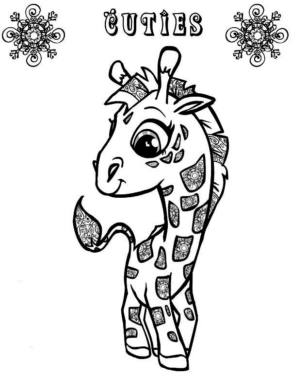 Giraffe Coloring Pages Free Printable 142