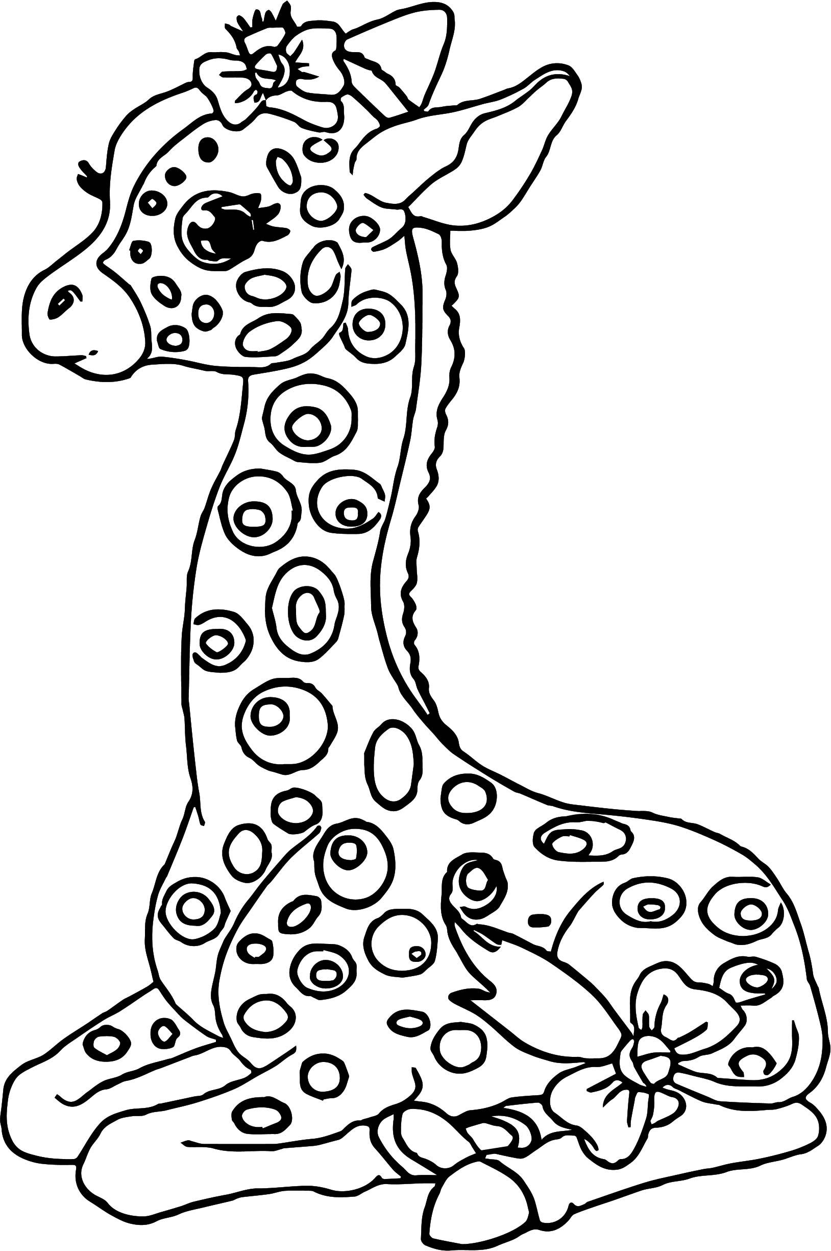 Giraffe Coloring Pages Free Printable 146