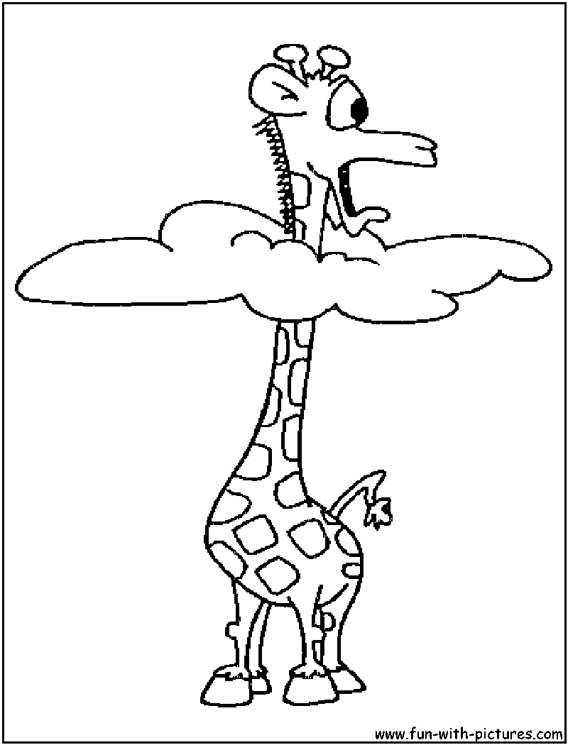 Giraffe Coloring Pages Free Printable 148