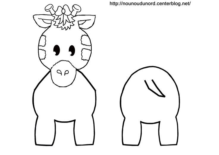 Giraffe Coloring Pages Free Printable 16