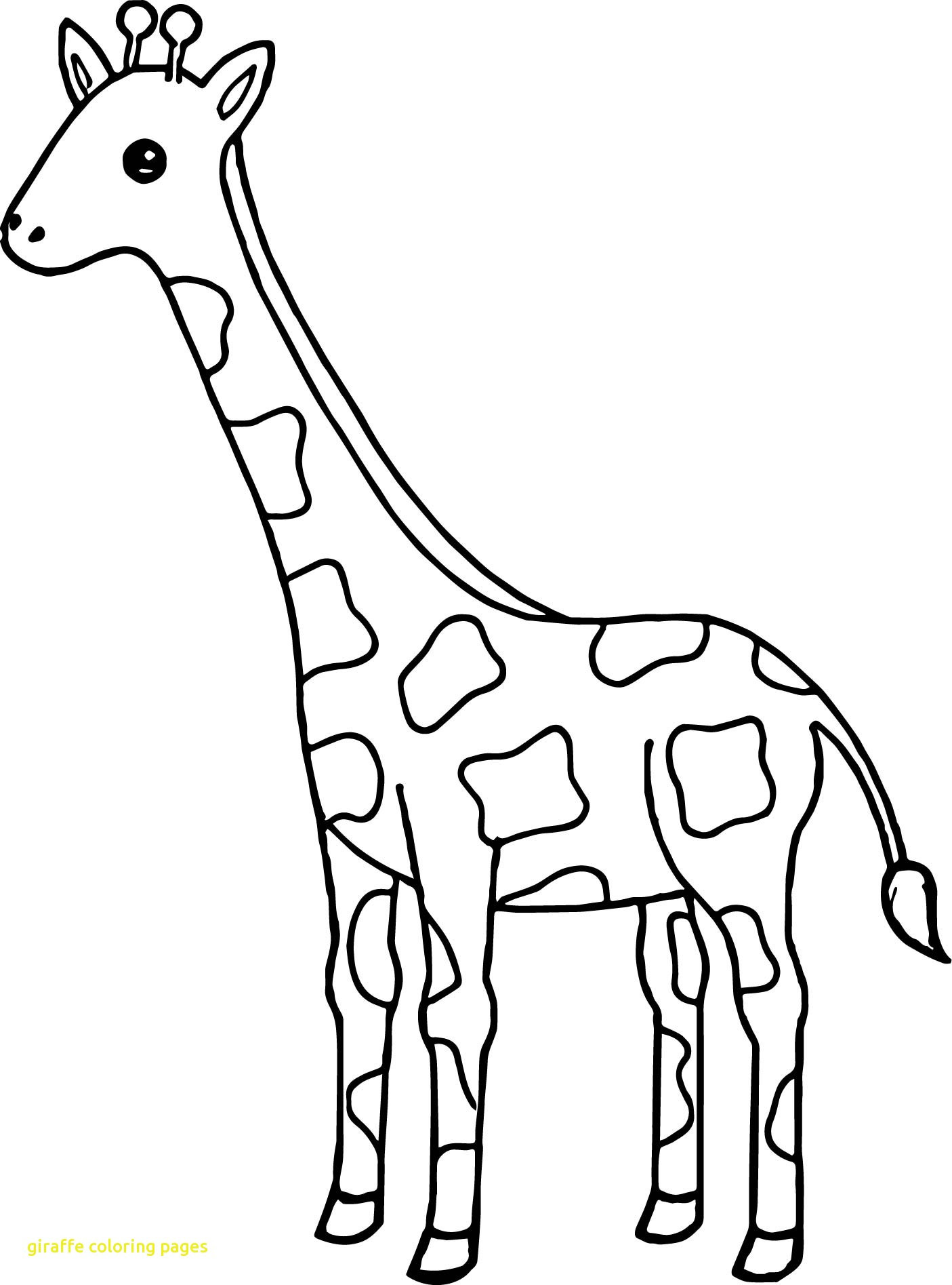 Giraffe Coloring Pages Free Printable 18