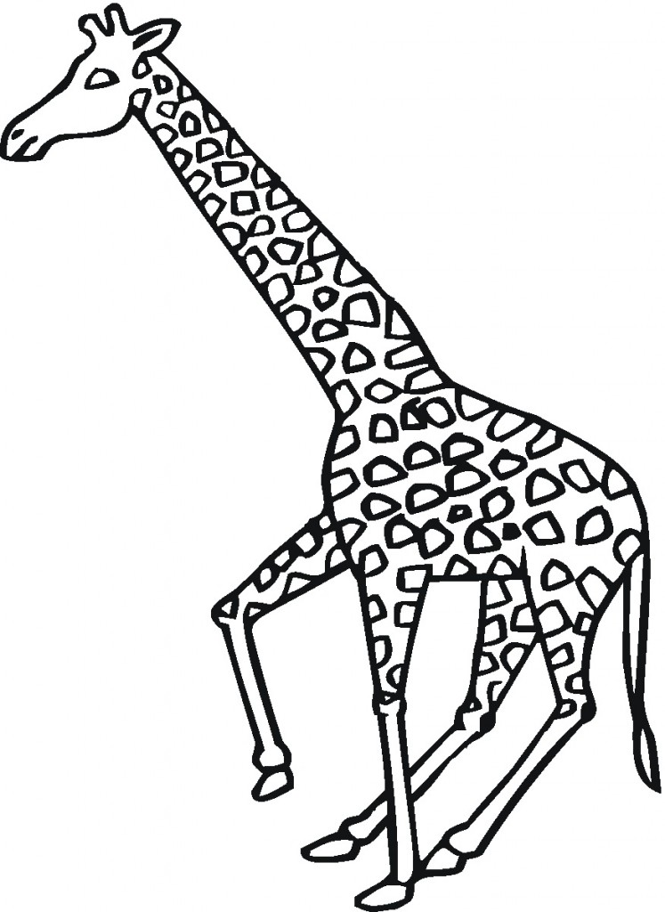 Giraffe Coloring Pages Free Printable 71