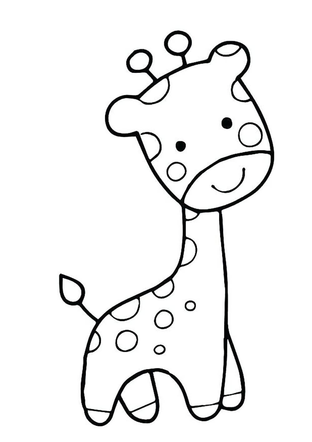 Giraffe Coloring Pages Free Printable 81