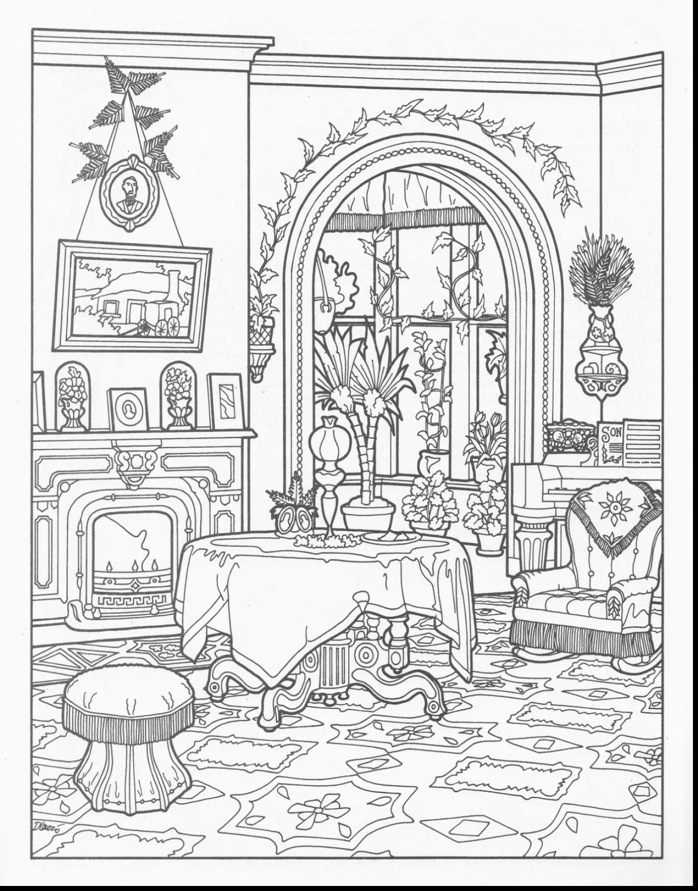 House Coloring Pages for Kids FREE Printable 115