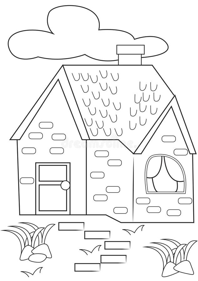 House Coloring Pages for Kids FREE Printable 129