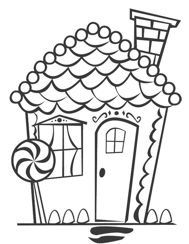 House Coloring Pages for Kids FREE Printable 134