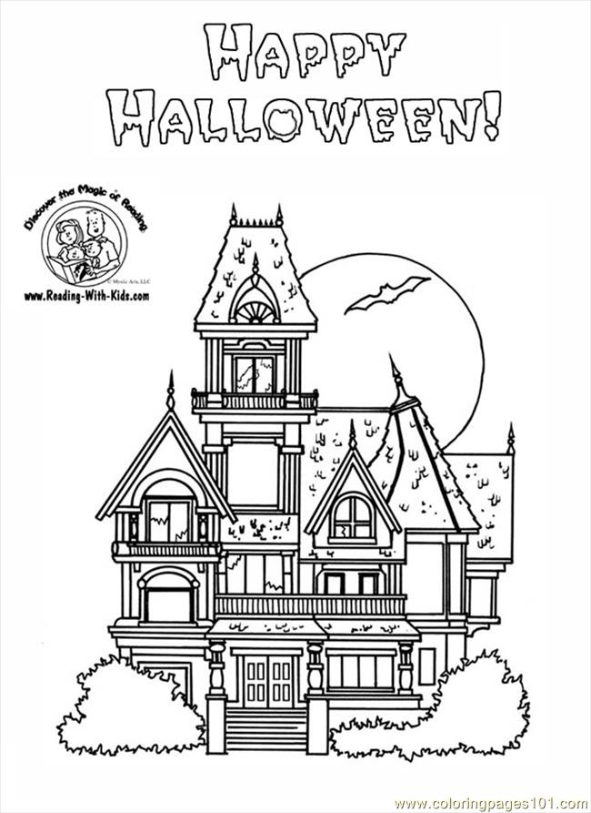 House Coloring Pages for Kids FREE Printable 136