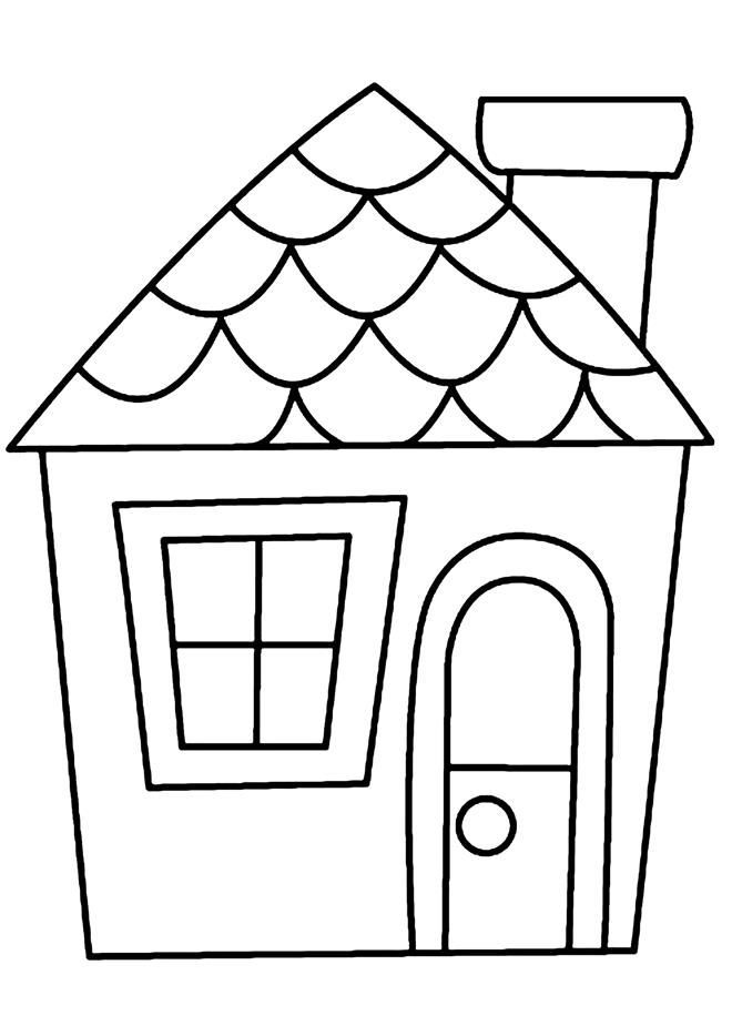 House Coloring Pages for Kids FREE Printable 140