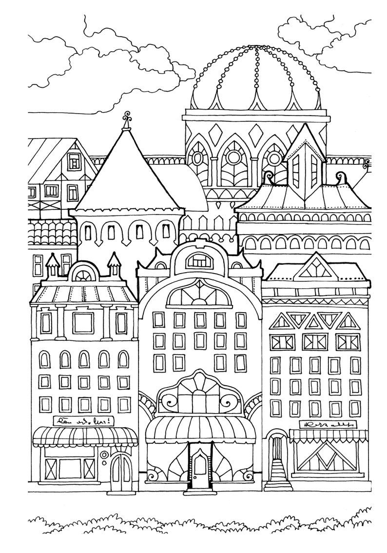 House Coloring Pages for Kids FREE Printable 141