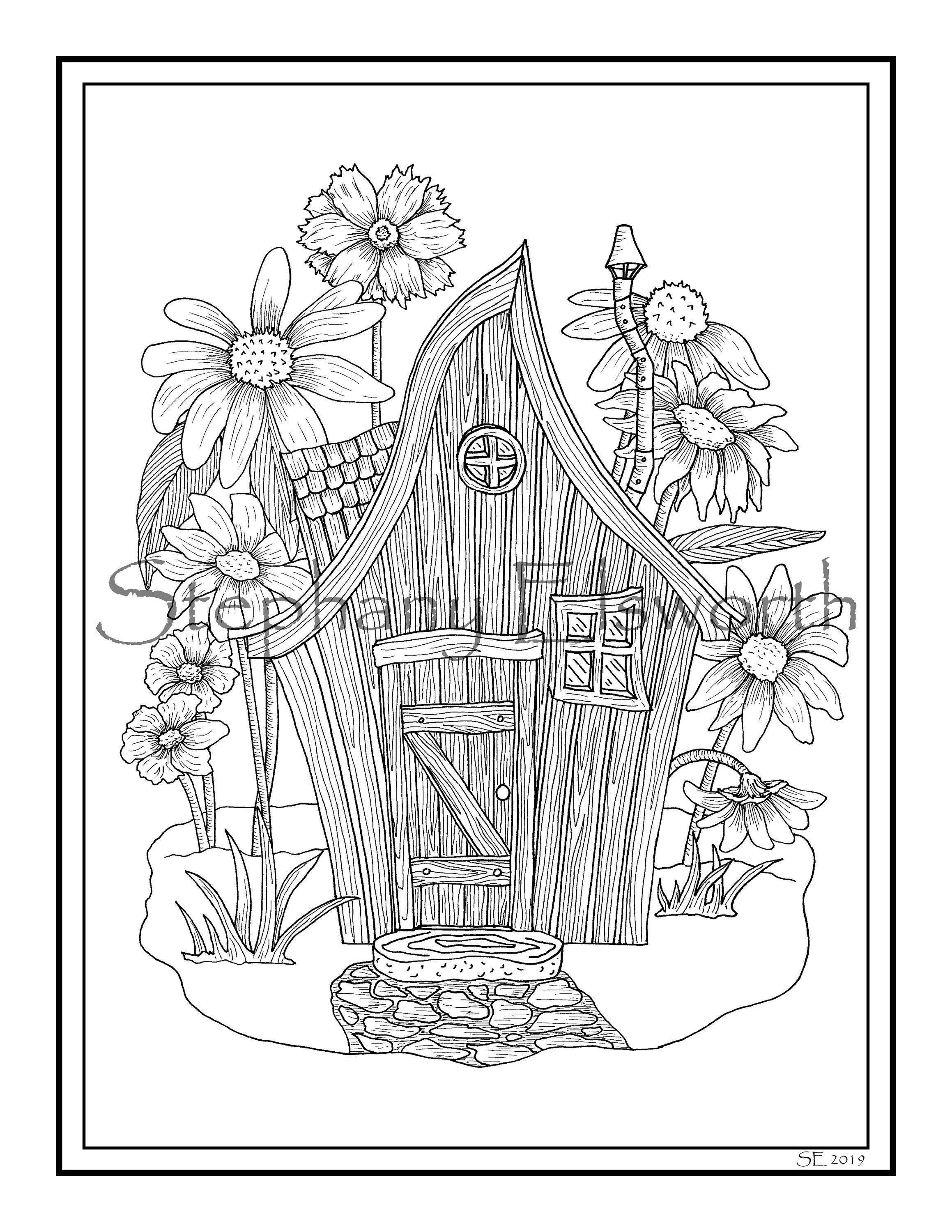 House Coloring Pages for Kids FREE Printable 158