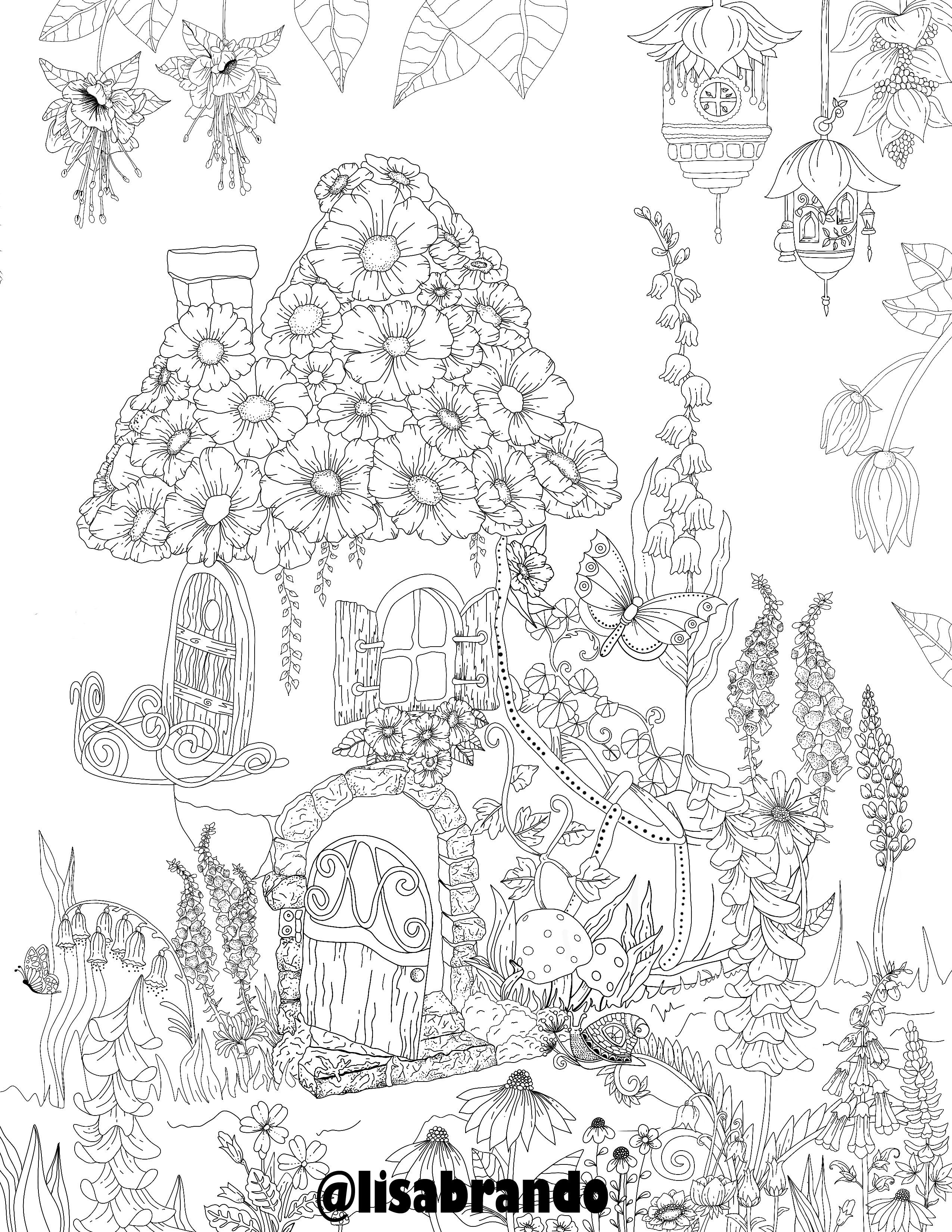 House Coloring Pages for Kids FREE Printable 162