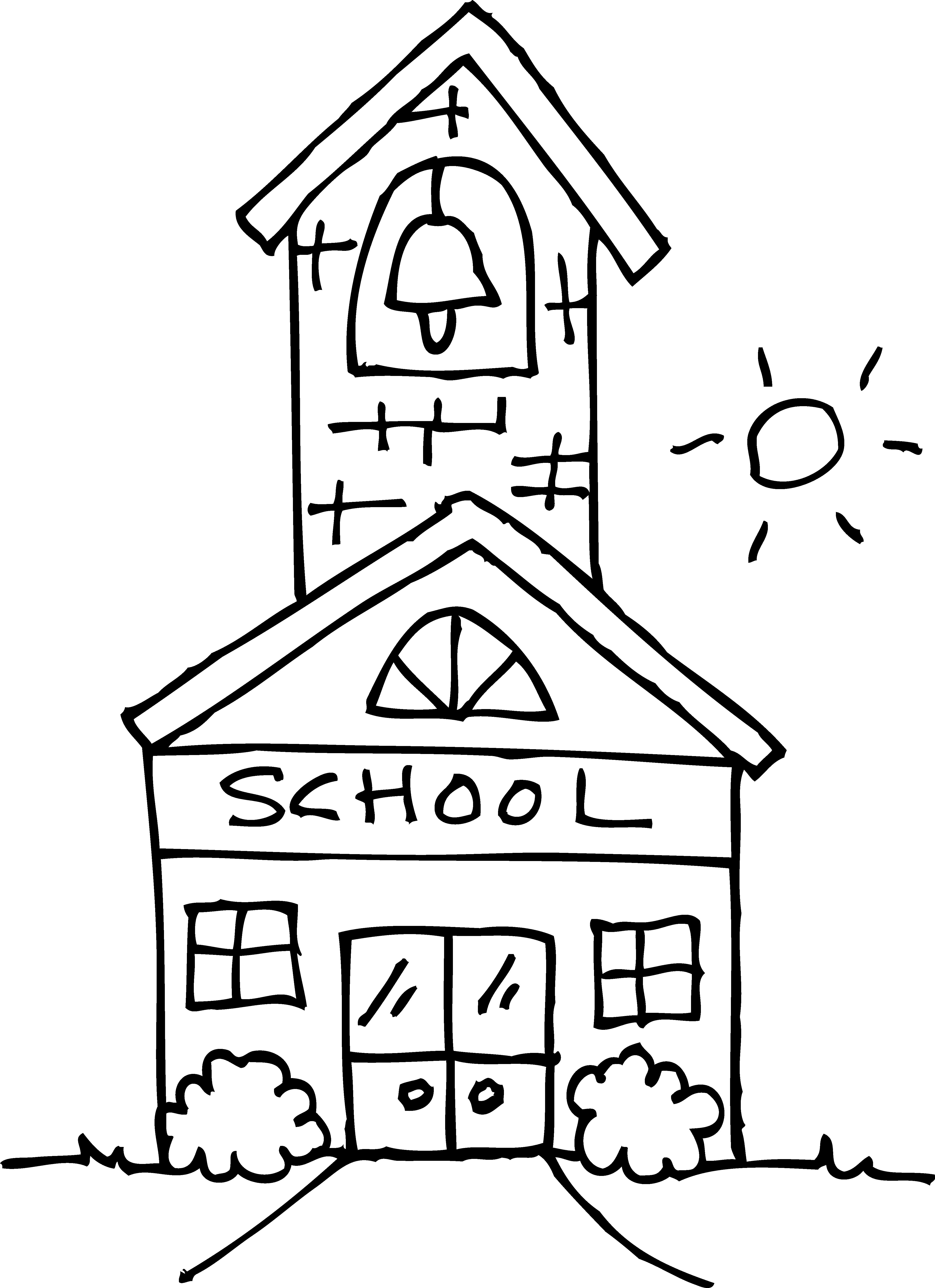 House Coloring Pages for Kids FREE Printable 18