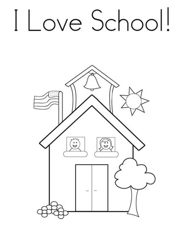 House Coloring Pages for Kids FREE Printable 19