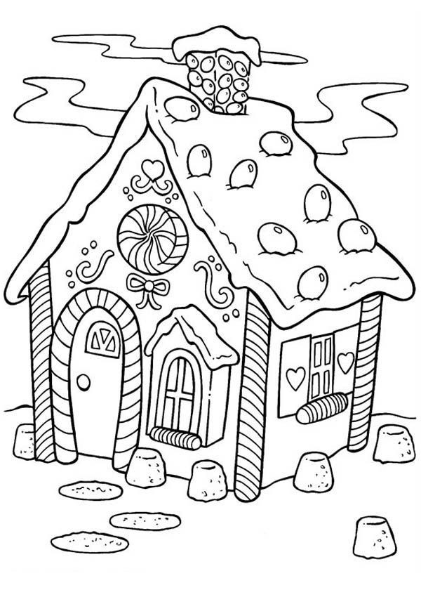 House Coloring Pages for Kids FREE Printable 27