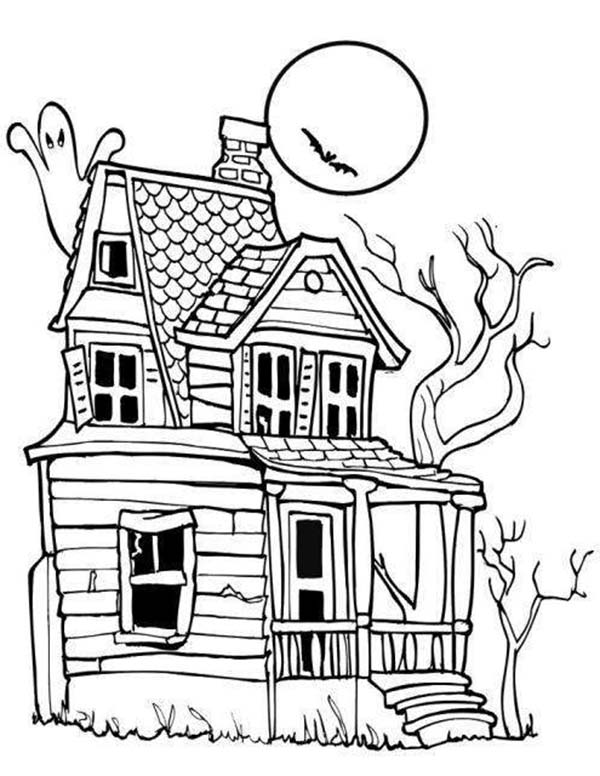 House Coloring Pages for Kids FREE Printable 28