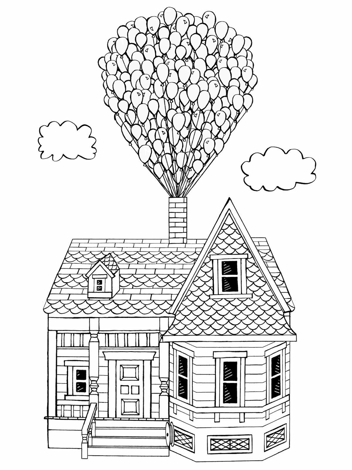 House Coloring Pages for Kids FREE Printable 35