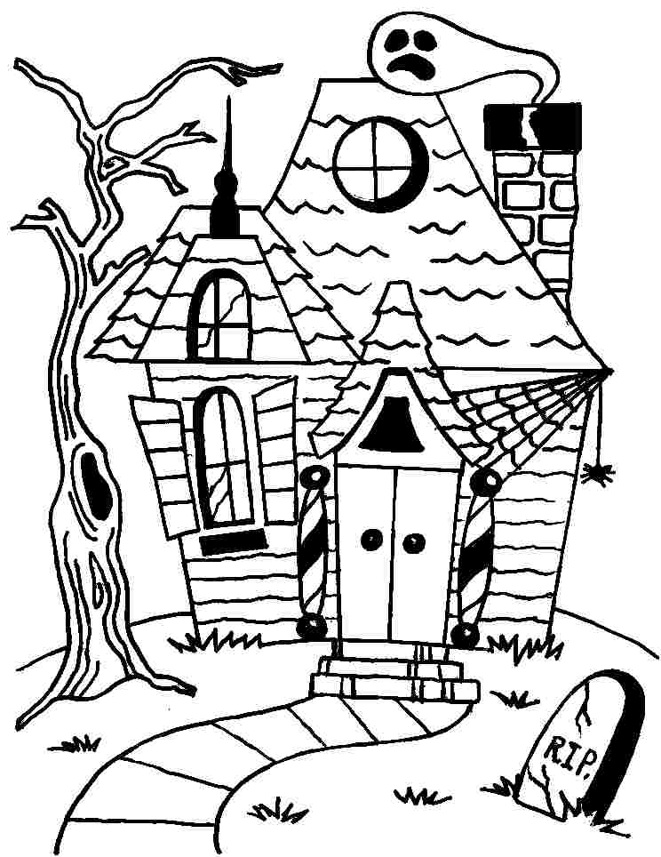 House Coloring Pages for Kids FREE Printable 63