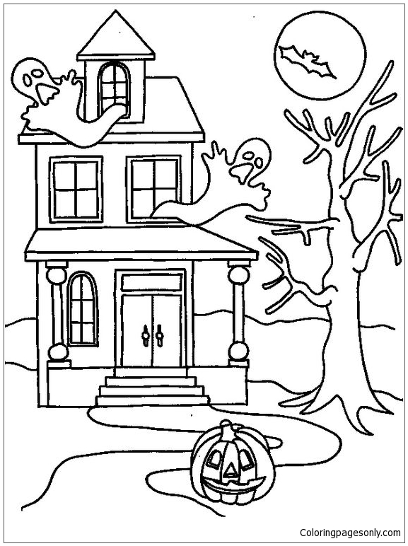 House Coloring Pages for Kids FREE Printable 69