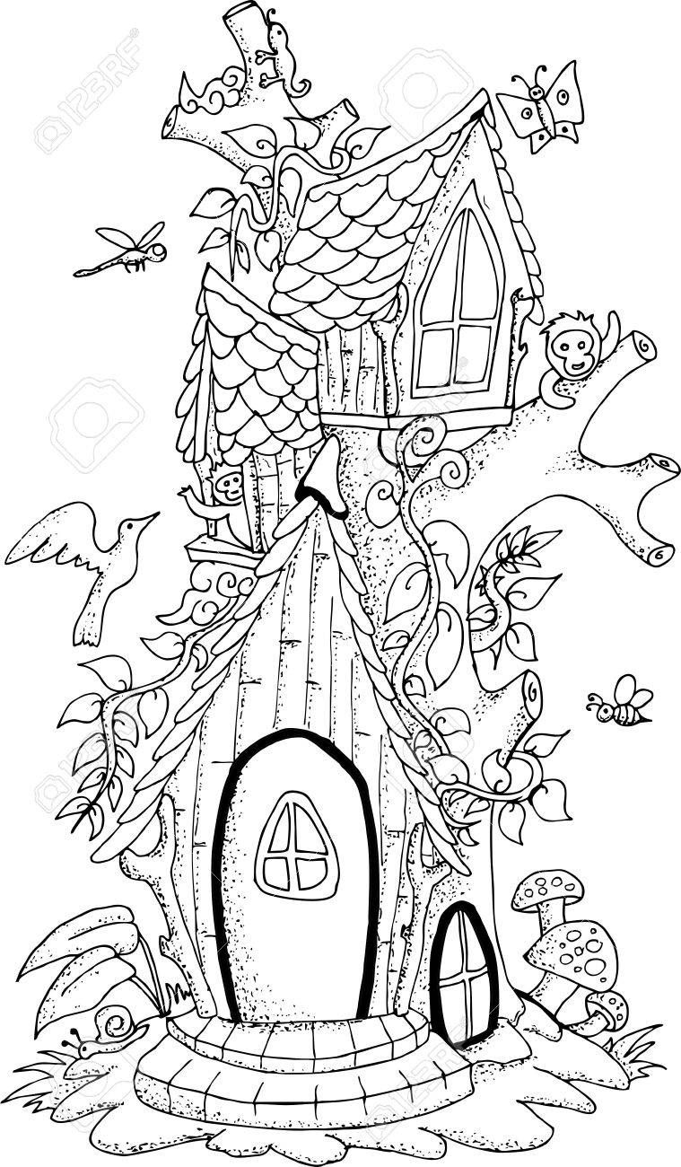 House Coloring Pages for Kids FREE Printable 75