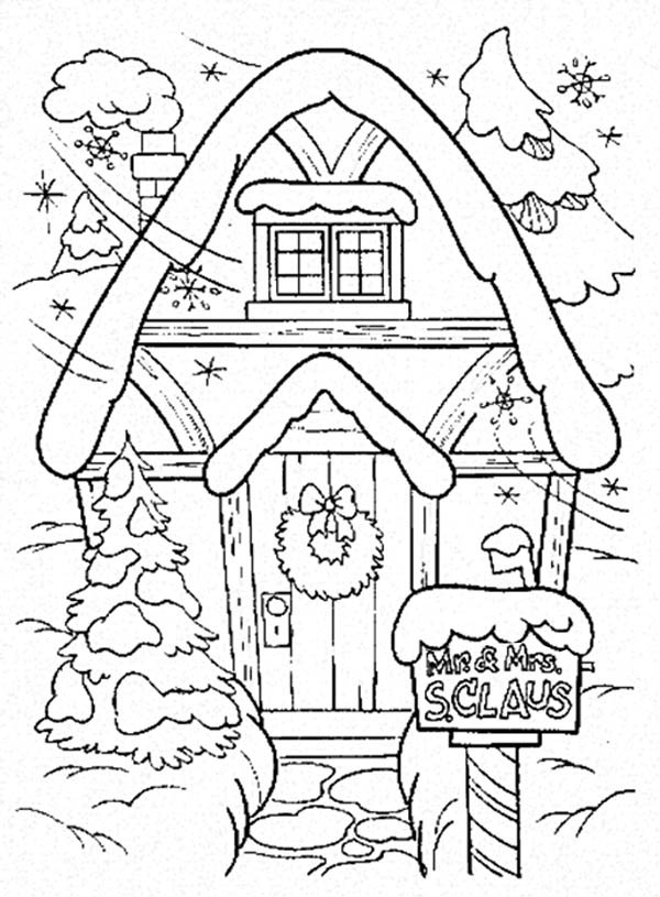 House Coloring Pages for Kids FREE Printable 84