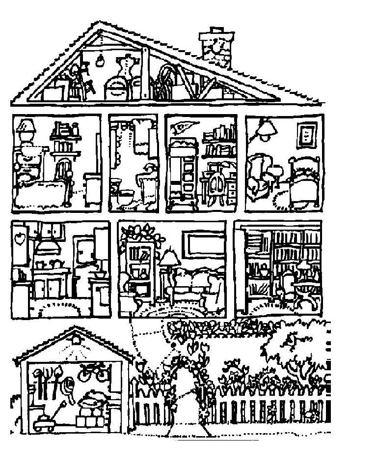 House Coloring Pages for Kids FREE Printable 87