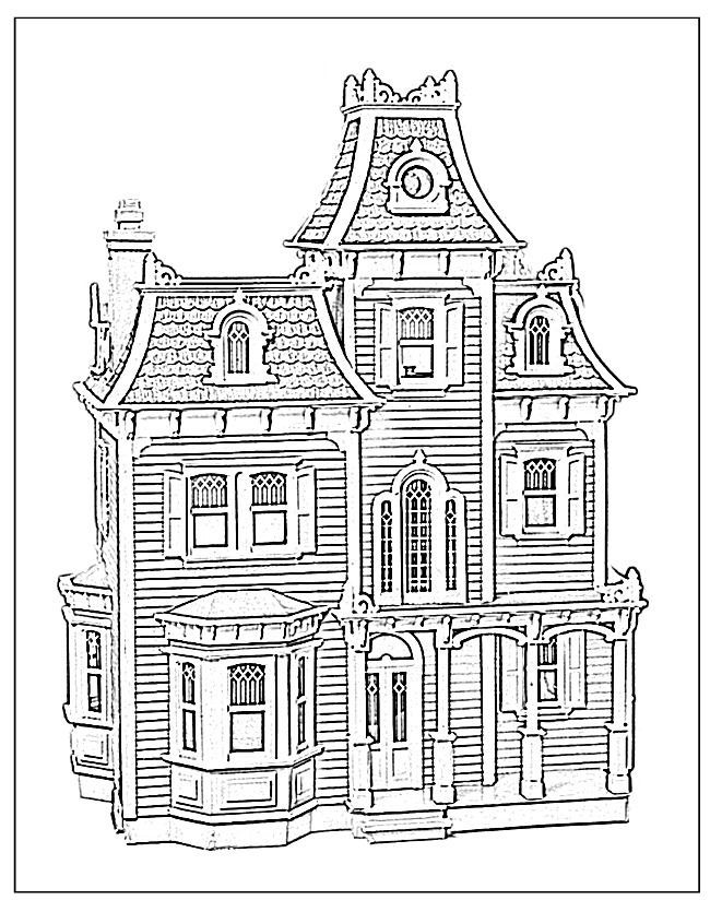 House Coloring Pages for Kids FREE Printable 93