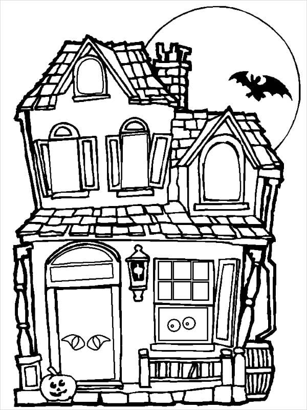 House Coloring Pages for Kids FREE Printable 98