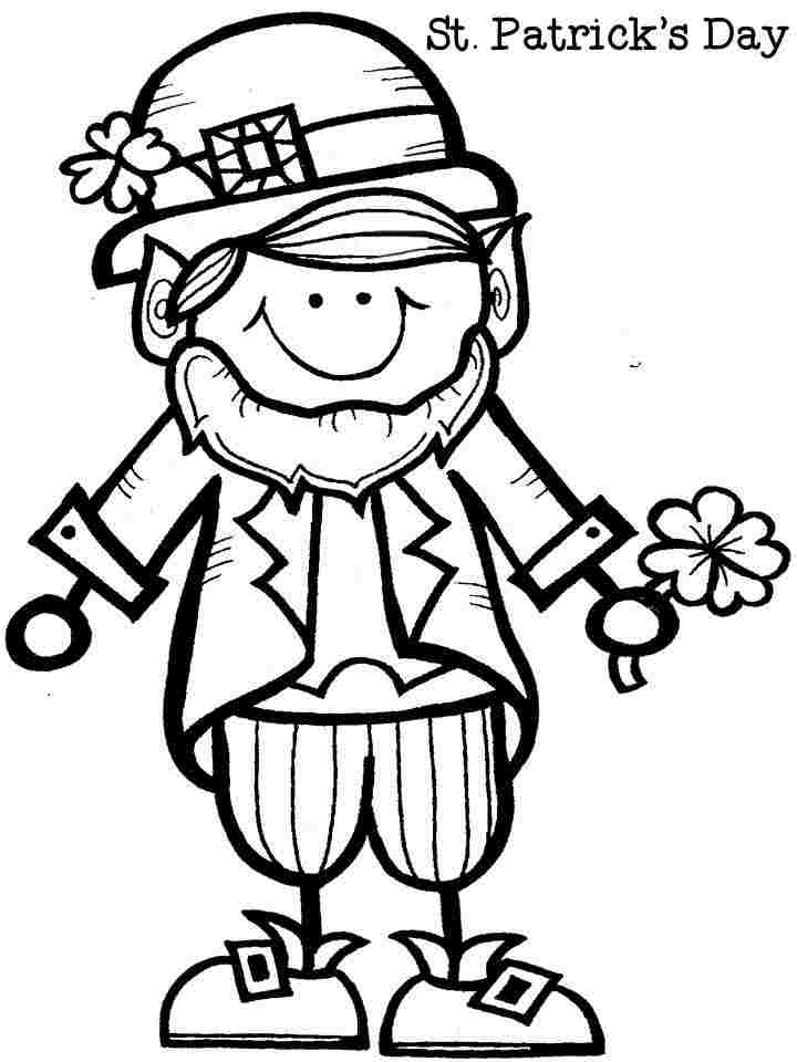 Leprechaun Coloring Pages Free Printable 10