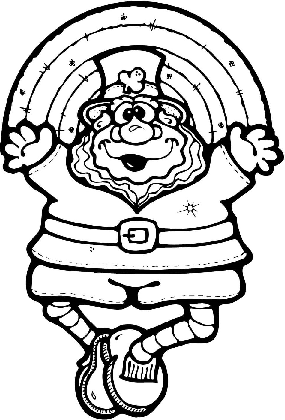 Leprechaun Coloring Pages Free Printable 18