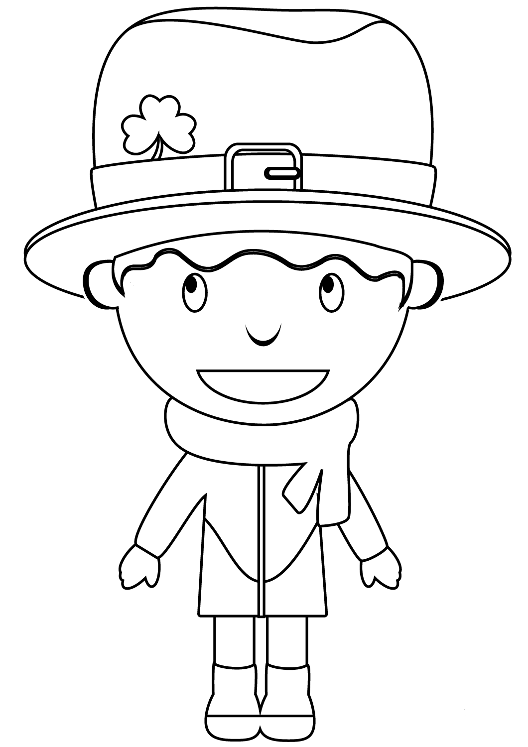 Leprechaun Coloring Pages Free Printable 40