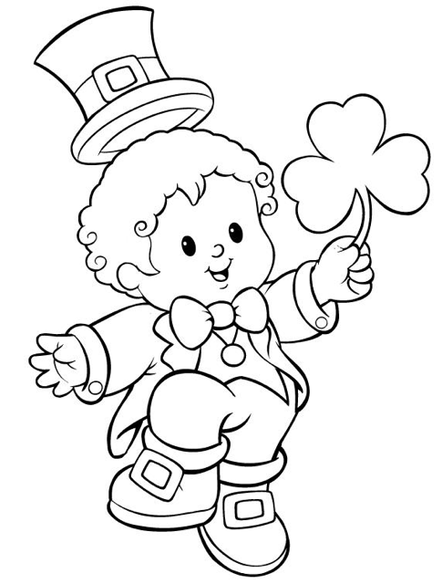 Leprechaun Coloring Pages Free Printable 44