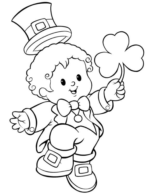 Leprechaun Coloring Pages Free Printable 68