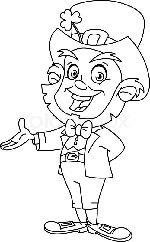 Leprechaun Coloring Pages Free Printable 78