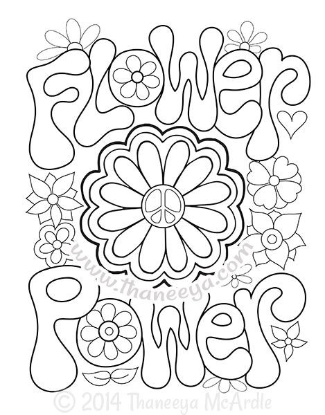 Printable Flower Coloring Pages Aesthetic 101