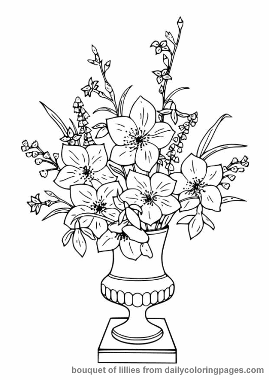 Printable Flower Coloring Pages Aesthetic 108