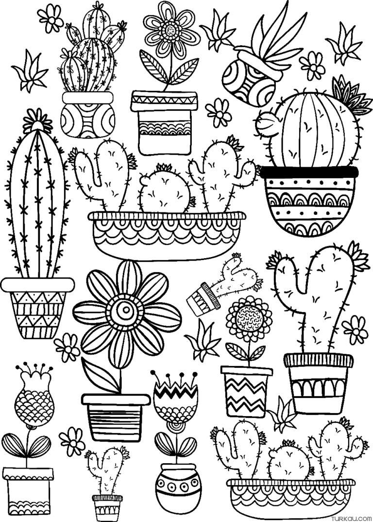 Printable Flower Coloring Pages Aesthetic 118