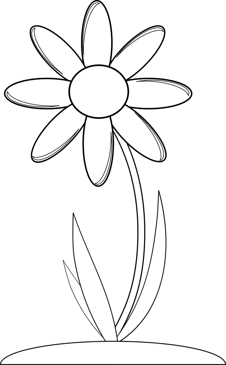 Printable Flower Coloring Pages Aesthetic 14